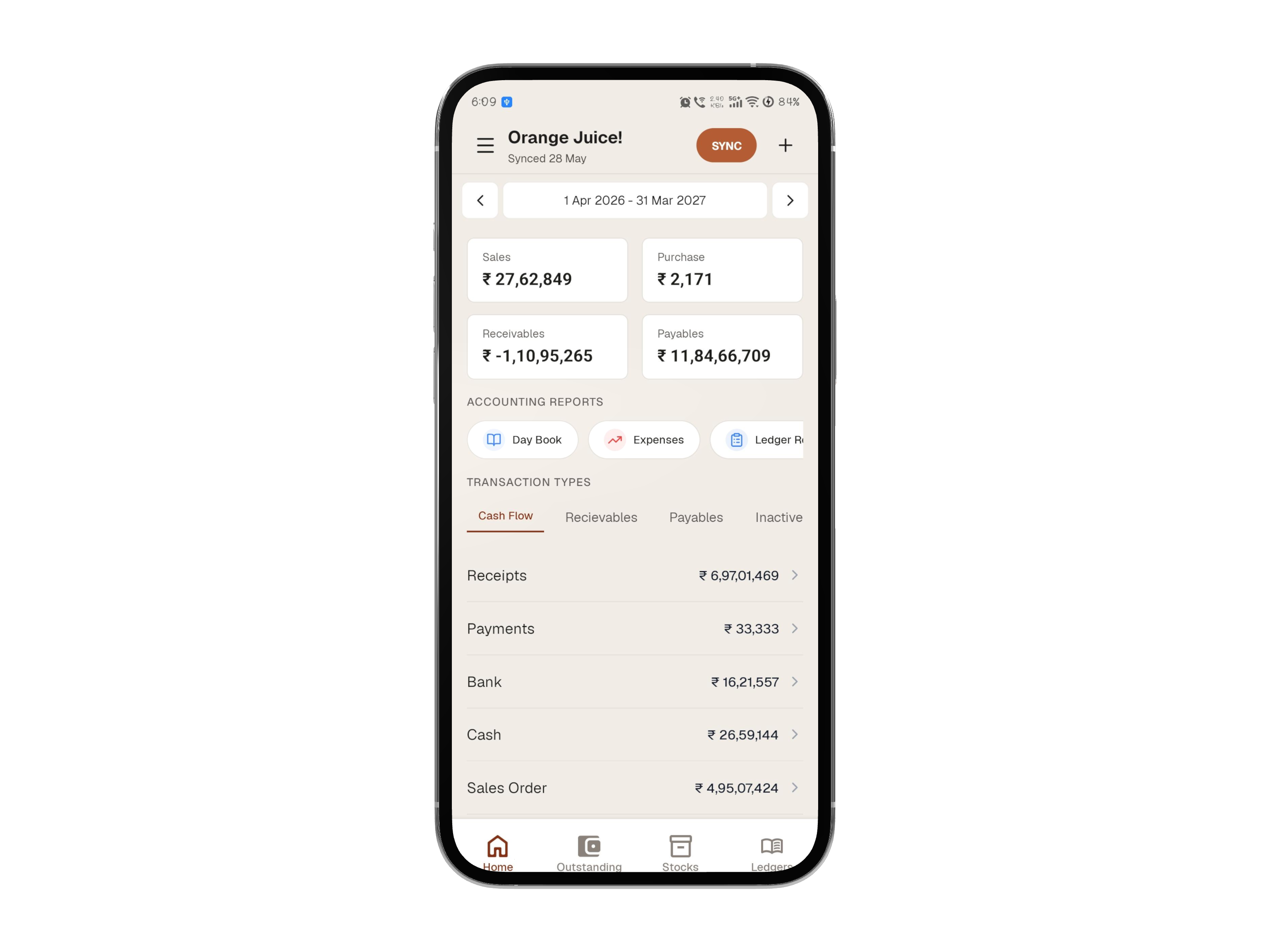 Accosync Core Dashboard
